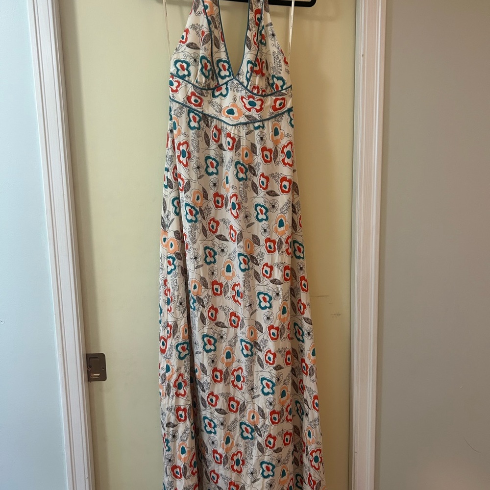 Corey Lynn Calter Floral Halter Maxi Dress BNWT